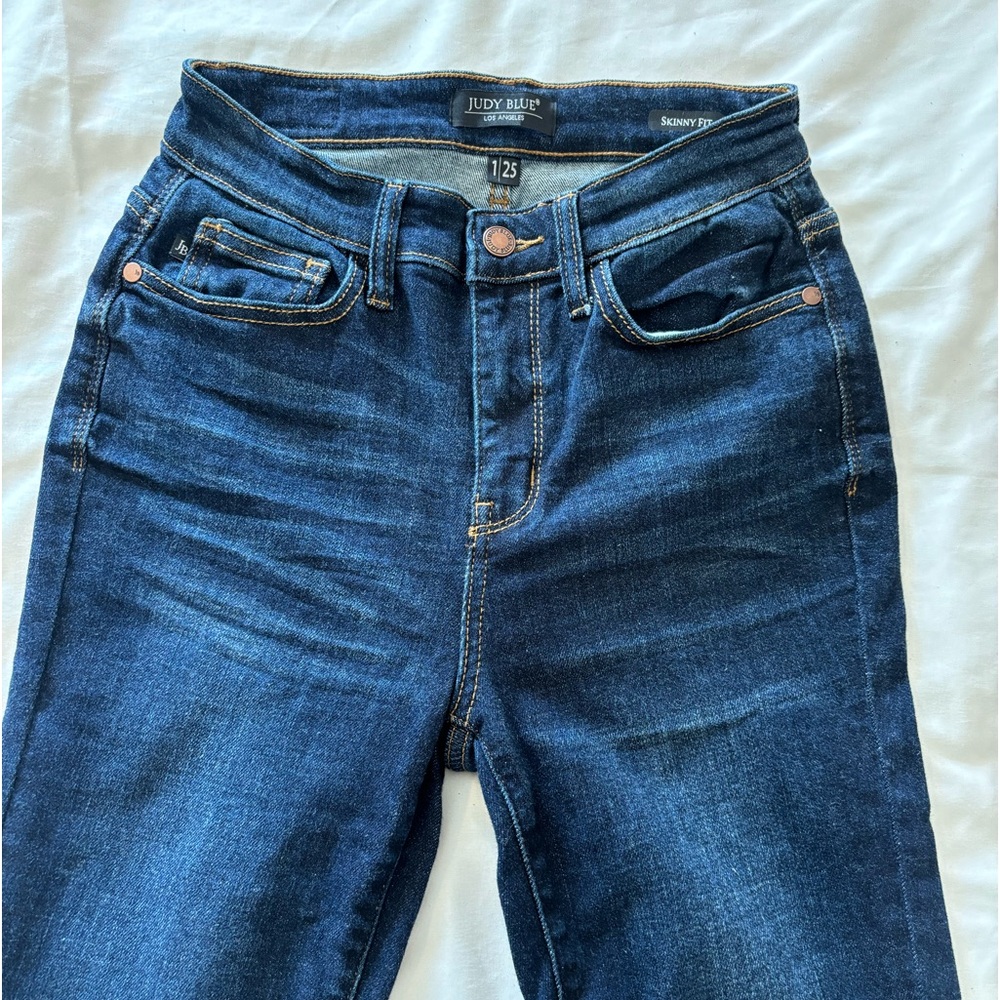 Judy Blue skinny dark wash jeans size 25